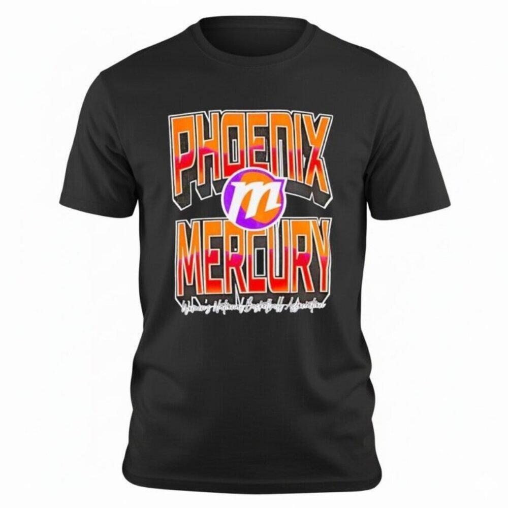 Phoenix Mercury Logo Homage Graphic Unisex T-Shirt 73